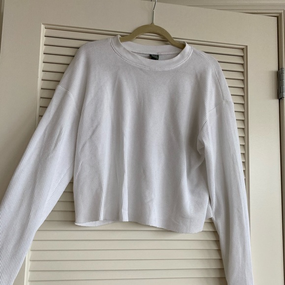 wild fable Tops - Long sleeve Wild Fable white shirt